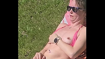 Wife caught masturbating before giving blowjob