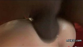 Horny chick enjoys big black cock in her holes