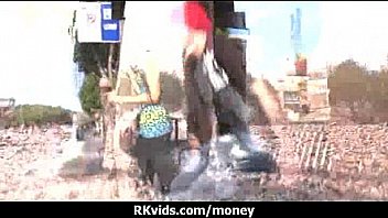 Sexy wild chick gets paid to fuck 10