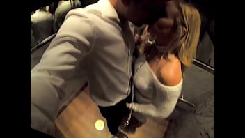 Leading a hotwife slut back to my room to get a facial