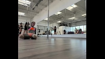 Pole dancing class snippet what's your favorite workout to feel empowered #poledancing #fitnessfun #empoweryour
