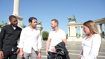 Horny Babe Eveline Dellai Invites Tourists Back For No Strings Dp Fuck Frenzy Gp2830 thumbnail