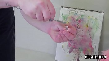 Horny sweetie was taken in butthole madhouse for painful treatment