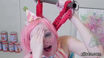 Horny sweetie was taken in butthole madhouse for painful treatment