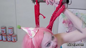 Horny sweetie was taken in butthole madhouse for painful treatment