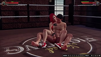 Ruby vs raijuro {nf3d video game fighting rough sex combat}