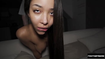 Submissive teen can't get enough