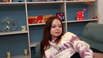 Cute babe luna gets fucked in her black pantyhose on valentines day