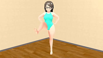 きょう　ぽっちゃりメガネ女子のエ〇すぎるダンス【シャッフルダンス】