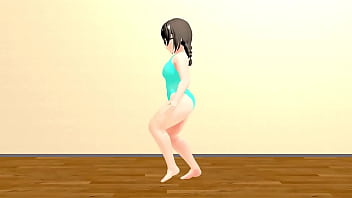 きょう　ぽっちゃりメガネ女子のエ〇すぎるダンス【シャッフルダンス】