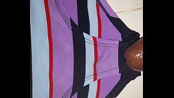 Cumming on her panties