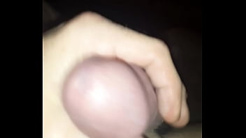 Stroking my cock