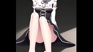 Anime maid has nice boobs Anime maid has nice boobs