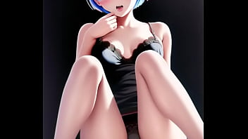 Anime maid has nice boobs