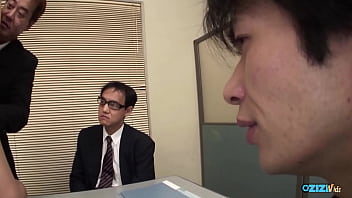 An Office Environment Is An Ideal Atmosphere For A Group Of Men To Appreciate A Colleague thumbnail