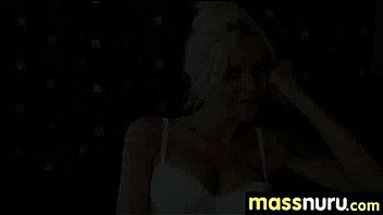 Japanese masseuse gives a full service massage 21