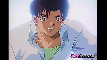 Sexy girl is caught in storage and fucked by three cocks#hentaivídeo