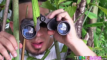 Amateur babe fucked hard from behind