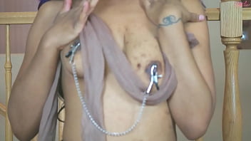 Nylons & nipple soft focus tease