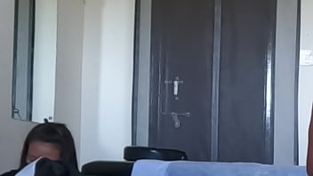 Handjob by sexy girl