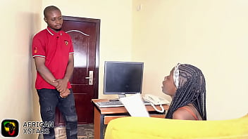 She took an advantage of a guy that came to her office for a job and fucked him continuation on sheer membership