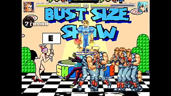 Hot videogame chick gets group sex