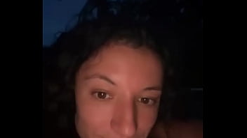 Naked in the pool tonight