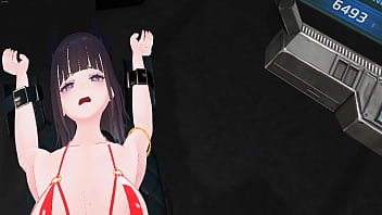 Nsfw vr a big tit woman wearing red bikini being fucked on a table and finishing