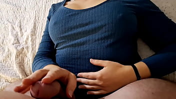 I shocked my stepsister with an explosive finish