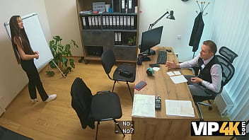 Loan4k tight pussy was just leaking in this office hot sex with vanessa alessia