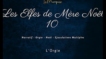 Les elfes de mère noël 10 french dirty talk orgy