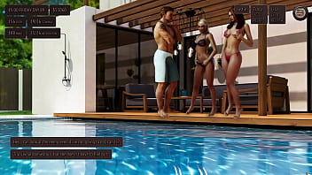 Threesome with two hot collage girl in public library living with temptation