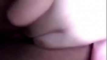 Pussy rubs and tits