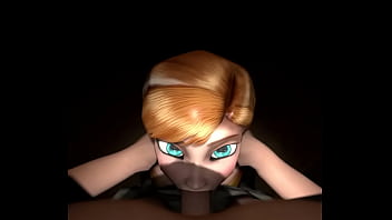 Anna from frozen hardcore blowjob