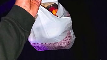 Dcb & her boyfriend have an outside quickie before getting food one random night