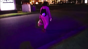 Dcb & her boyfriend have an outside quickie before getting food one random night