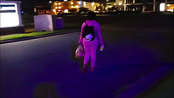 Dcb & her boyfriend have an outside quickie before getting food one random night