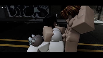 Two sexy roblox girls fucked hard