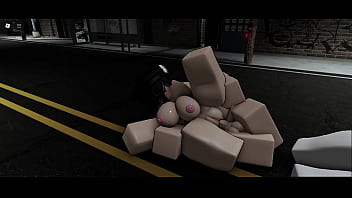 Two sexy roblox girls fucked hard