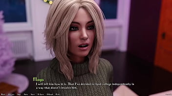 Being a dik #216 blonde college girl maya wants a hug from red head sage