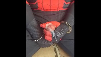 Solo Spidey Masturbation thumbnail