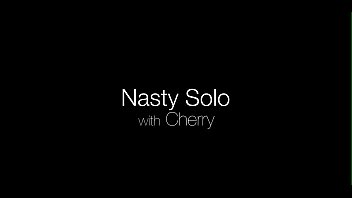 Teen rubs cum hole to get orgasm