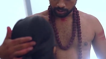 Indian sexy wife in sari hot romantic sex with sadhu baba