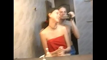 Examening her throat and bawdy cleft