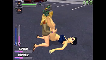 Wandering the streets of bonetown having sex with whoever walks by