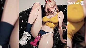 Power loira linda peitos grande bunda gostosa ai generated