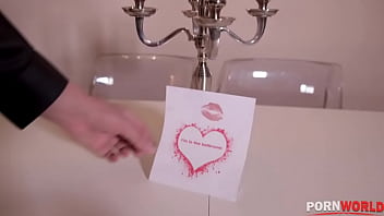 Titty fucking in the bathroom with sexy wife josephine makes him cum hard gp1030