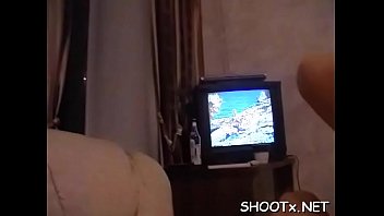 Wet legal age teenager loves gobbling cock