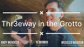 Threeway in the grotto at casamaxxx with these two studs versversaceboi muscledmadison full scene dropping in april