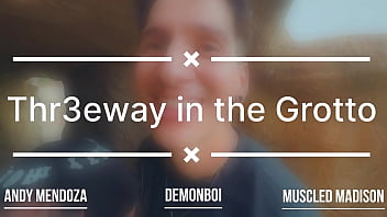 Threeway in the grotto at casamaxxx with these two studs versversaceboi muscledmadison full scene dropping in april